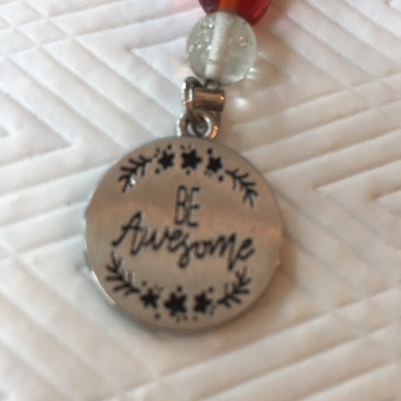 Beaded Charm Bookmark with Inspirational Pendant - Picture 8 of 9